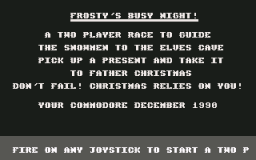Frosty the Snowman Title Screen